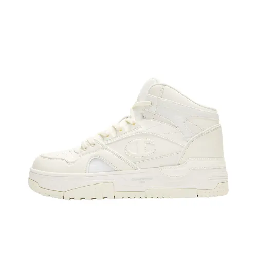 Champion Винтажные баскетбольные кроссовки High Top Молочно-белые Женские