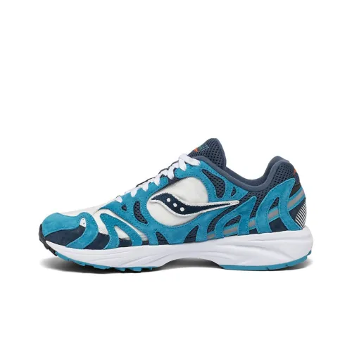 Saucony Grid Azura 2000 Low Топ Кроссовки для тренировок Мужской Синий