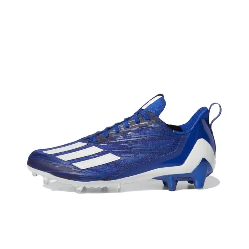 Adidas Adizero Cleats Adizero Cleats Амортизаторы Slip-resistant Abrasion-resistant Футбольные бутсы Мужские Синий Белый