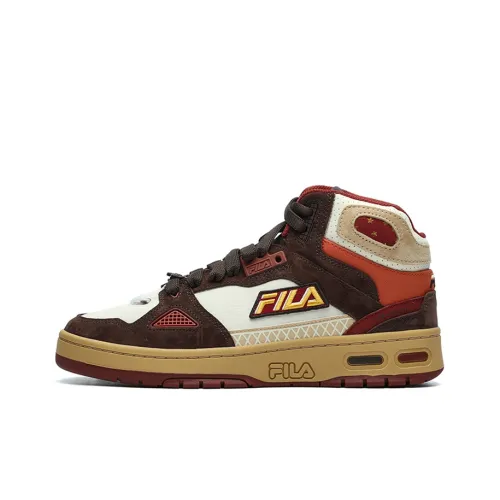 FILA FUSION Teratach Винтажные баскетбольные кроссовки MID Топ Мужской