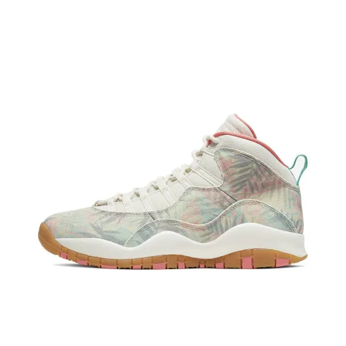 JORDAN Air Джордан 10 Винтажные баскетбольные кроссовки High Топ Мужской