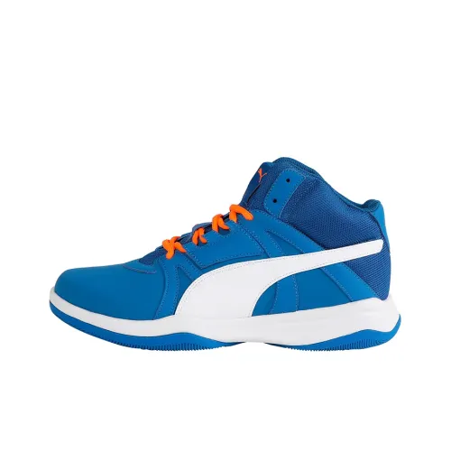 PUMA REBOUND Винтажные баскетбольные кроссовки MID Топ Унисекс