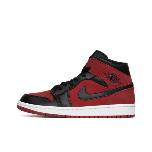 Jordan Air Jordan 1 Винтажные баскетбольные кроссовки MID Топ Мужской