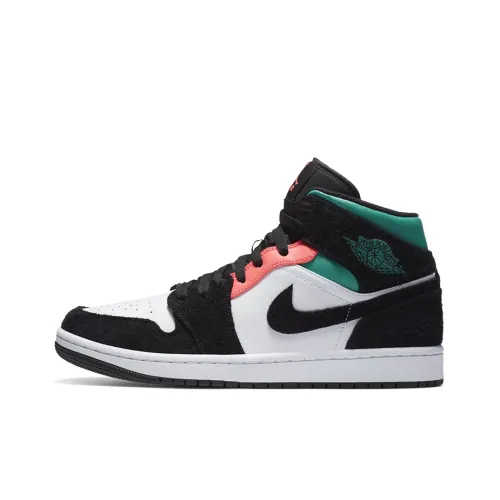 Jordan Air Jordan 1 Винтажные баскетбольные кроссовки MID Топ Мужские