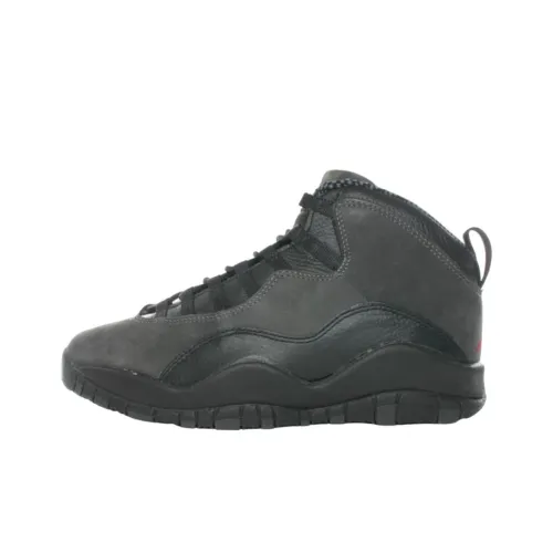 Jordan Air Jordan 10 OG Shadow GREY High Топ Винтажные баскетбольные кроссовки Мужской Shadow Grey