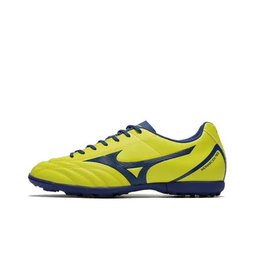Mizuno Monarcida TF Шипы Амортизаторы Ударопрочный Устойчивый к истиранию Дышащие Футбольные бутсы Мужские Желтые
