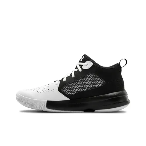 Under Armour Lockdown 5 Винтажные баскетбольные кроссовки MID Топ Мужской