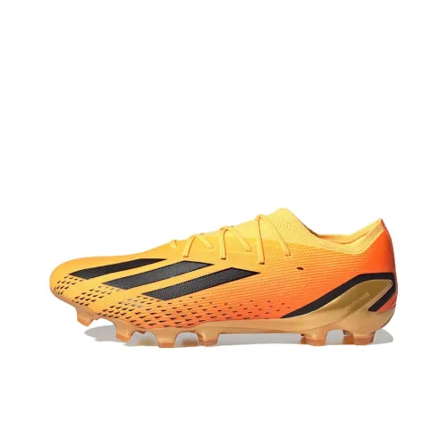 Adidas X Speedportal AG Искусственная трава Slip-resistant Abrasion-resistant Легкие Футбольные бутсы Мужские Золотой
