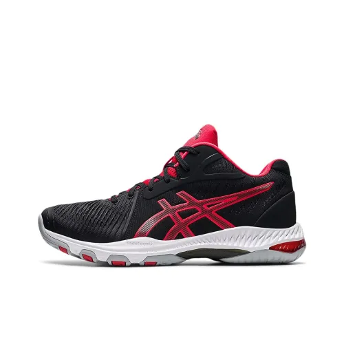Asics Ballistic FF MT 2 Low Топ Винтажные Баскетбольные Кроссовки Мужские Черные Красные
