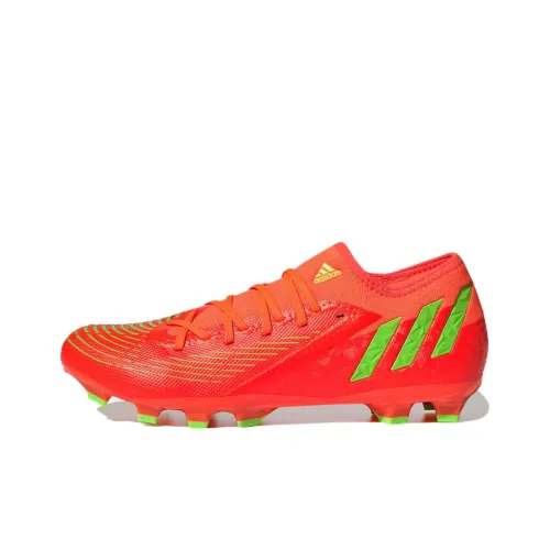 Adidas Predator Edge.3 MG MULTI Ground Slip-resistant Abrasion-resistant Легкие футбольные бутсы для мужчин Красный Зеленый