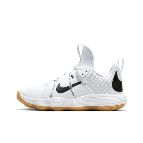 Nike React HyperSet Low Топ Кроссовки для тренировок Унисекс Белый Черный Натуральная резина