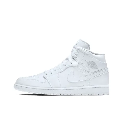 Jordan Air Jordan 1 Винтажные баскетбольные кроссовки MID Топ Мужской