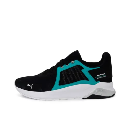 PUMA Mercedes Anzarun Low Топ Тренировочные Кроссовки Мужские Черные Синие