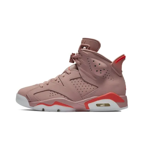 Jordan Air Jordan 6 Retro Nrg Aleali May High Top Винтажные баскетбольные кроссовки Женские Грязно-розовый