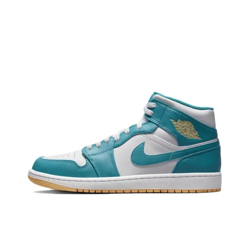 Jordan Air Jordan 1 Винтажные баскетбольные кроссовки MID Топ Мужской