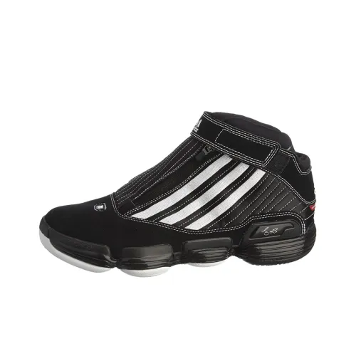 Adidas TS Supernatural Creator Slip-Resistant Coating MID Top Vintage Баскетбольные Кроссовки Мужские Черный Белый