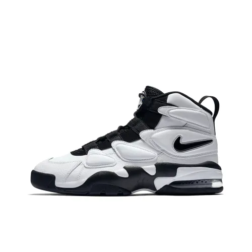 Nike Air Max 2 Uptempo 94 OG MID Топ Винтажные баскетбольные кроссовки Мужской Белый черный Выпуск 2017 года