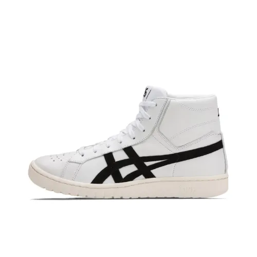 ASICS Gel Ptg MT Износостойкий и Легкий Высокий Топ Винтажные Баскетбольные Кроссовки Унисекс Белый