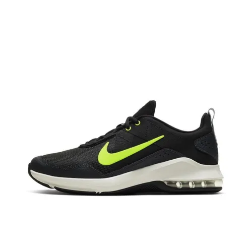 Nike Air Max ALPHA Trainer 2 Low Топ Кроссовки для тренировок Мужской Черный Неоново-желтый