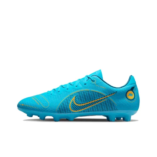 Nike Mercurial Vapor 14 HG Твердый Ground Противоскользящие Устойчивые к истиранию Футбольные бутсы Унисекс Озерно-голубой