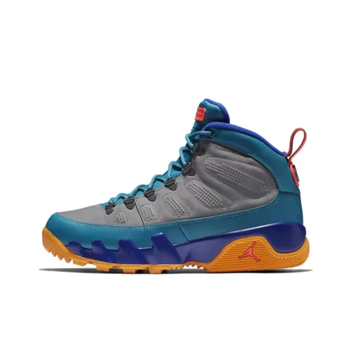 Jordan Air Jordan 9 Винтажные Баскетбольные Кроссовки Высокие Унисекс