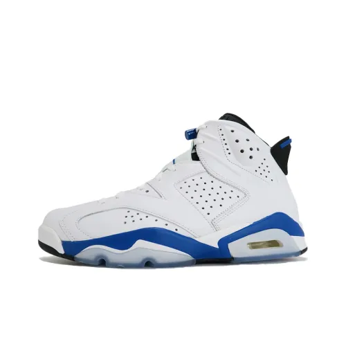 JORDAN Air Jordan 6 Винтажные баскетбольные кроссовки High Top Мужские