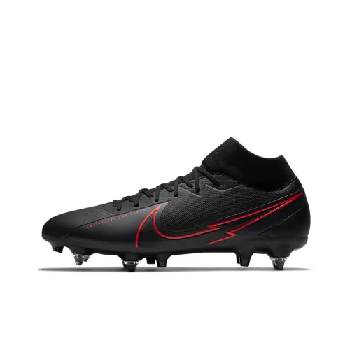Nike Mercurial Superfly 7 SG Мягкая трава Мягкая трава Природные луга Амортизация Противоскользящие Футбольные бутсы