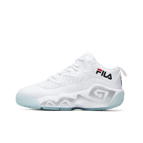 FILA MB1 High Топ Винтажные Баскетбольные Кроссовки Женские Белые