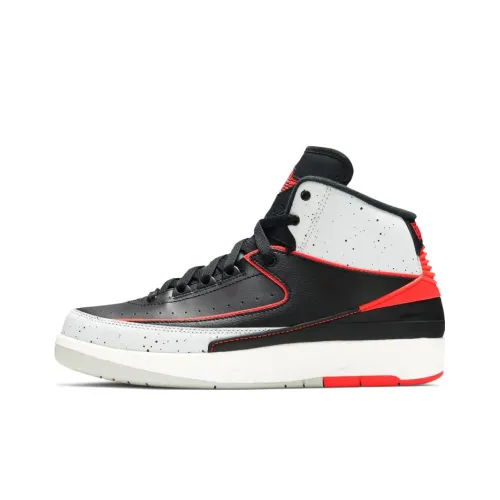 Jordan Air Джордан 2 Ретро Инфракрасный красный 23 Non Slip Легкий High Top Винтажные баскетбольные кроссовки Женские Черно-белая панда