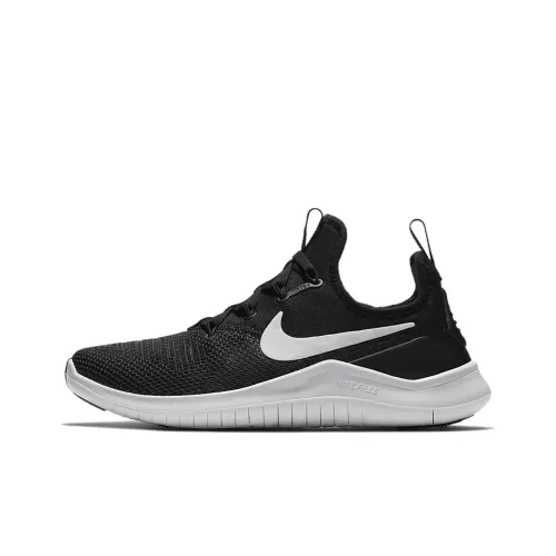 Nike Free TR Non Slip Легкий Низкий Топ Кроссовки для тренировок Женские Черный Белый