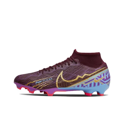 Nike Zoom Mercurial Superfly 9 Футбольные бутсы MID Топ Унисекс