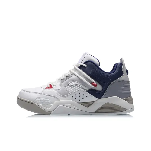 LINING Винтажные баскетбольные кроссовки MID Топ Мужской