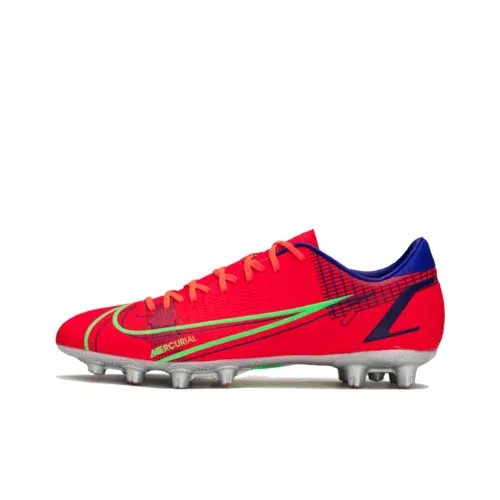 Бутсы Nike Mercurial Vapor 14 Academy HG с амортизаторами устойчивые к истиранию футбольные бутсы для мужчин красного цвета