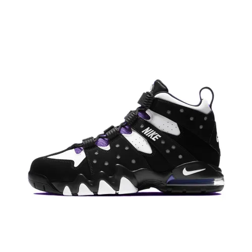 Nike Air Max CB 94 OG High Топ Винтажные баскетбольные кроссовки Черный Фиолетовый Белый