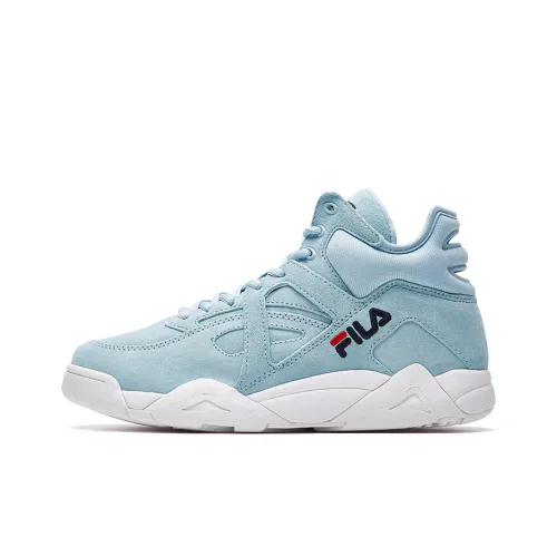 FILA Cage MID Топ Винтажные баскетбольные кроссовки Женские Айсберг-синий