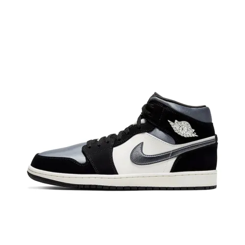 Jordan Air Jordan 1 Винтажные баскетбольные кроссовки MID Топ Унисекс