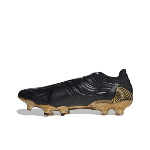 Adidas Copa Sense FG Твердый Грунт Устойчивые к Износу Футбольные Бутсы Мужские Черный Золото