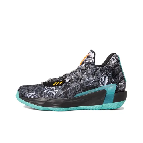 Adidas D Lillard 7 Винтажные баскетбольные кроссовки MID Топ Мужской