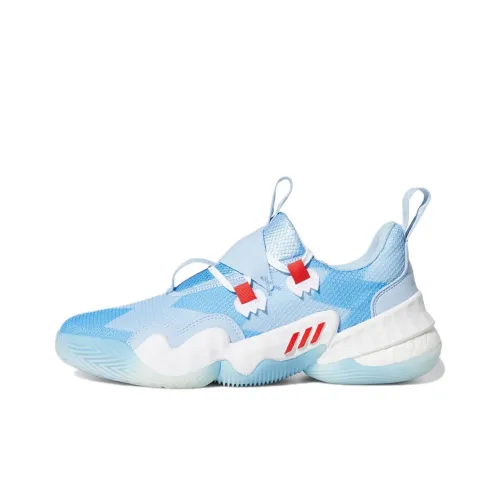 Adidas Trae Young 1,0 Винтажные баскетбольные кроссовки Low Топ Мужской