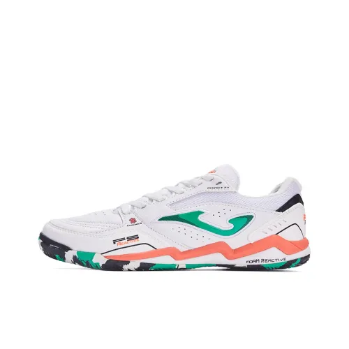 Joma IC IN Противоскользящие Устойчивые к истиранию Футбольные бутсы Мужские Белые Зеленые