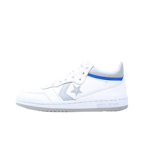 Конверс Fastbreak MID Low Топ Винтажные Баскетбольные Кроссовки Унисекс Белый Серый