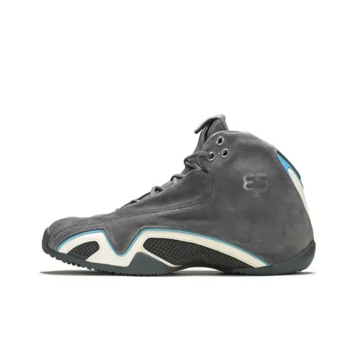 Jordan Air Джордан 21 OG Графитовый Нескользящий Легкий Высокий Топ Винтажные Баскетбольные Кроссовки Мужские Серые