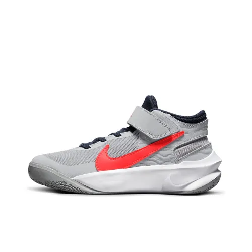 Nike Team Hustle D 10 Винтажные баскетбольные кроссовки MID Топ Женские