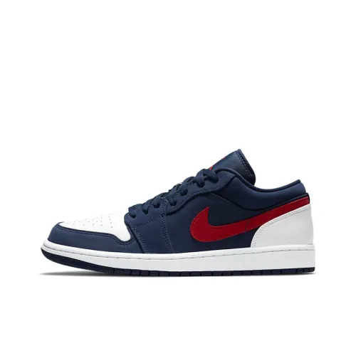 Jordan Air Jordan 1 Винтажные баскетбольные кроссовки Low Топ Женские