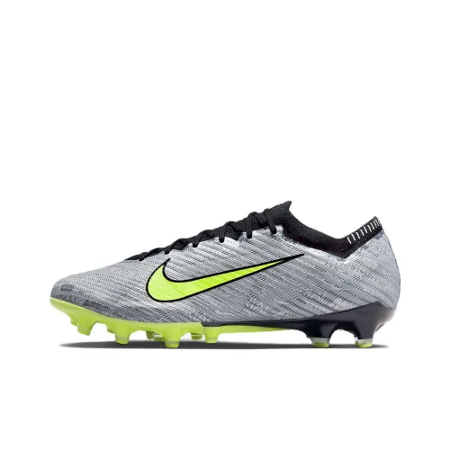 Nike Mercurial Vapor 15 AG Искусственный газон Искусственные шипы Мужские футбольные бутсы Серебристо-зеленый