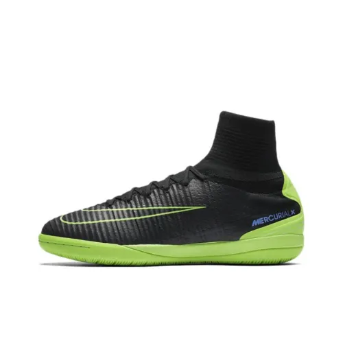 Nike IC IN Амортизаторы Shock Absorbers Противоскользящие Устойчивые к истиранию Футбольные бутсы Мужские Черные Зеленые