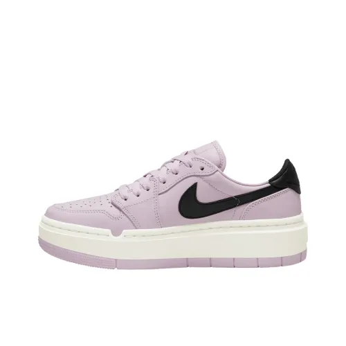 Jordan Air Jordan 1 ELEVATE Low 'Iced Lilac' Low Top Винтажные Баскетбольные Кроссовки Женские Фиолетовый Черный