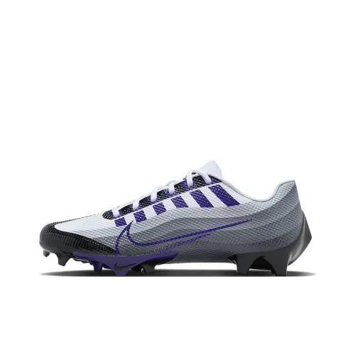 Nike Slip-Resistant Ударостойкое Покрытие Низкие Футбольные Бутсы Серого Цвета