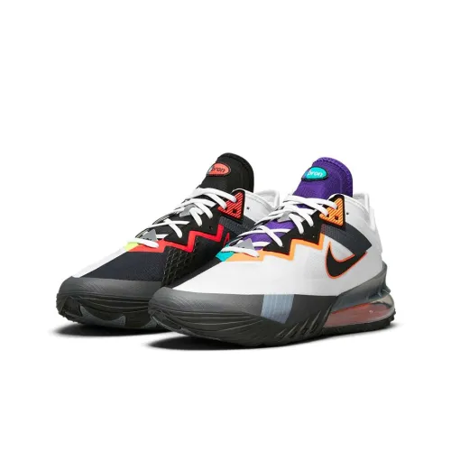 Nike Lebron 18 Винтажные баскетбольные кроссовки MID Топ Унисекс
