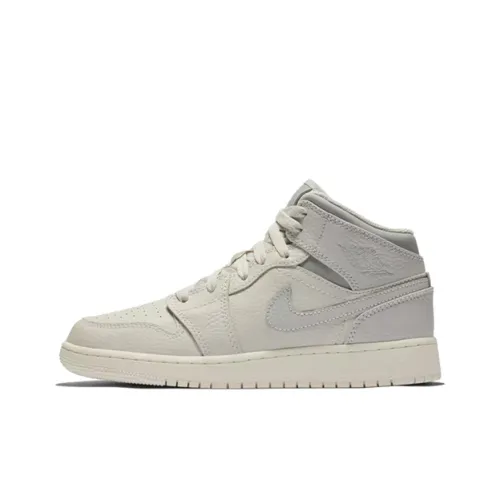 Jordan Air Jordan 1 Винтажные баскетбольные кроссовки MID Топ Женские